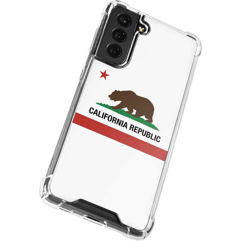California Republic Galaxy S21 FE Clear Case